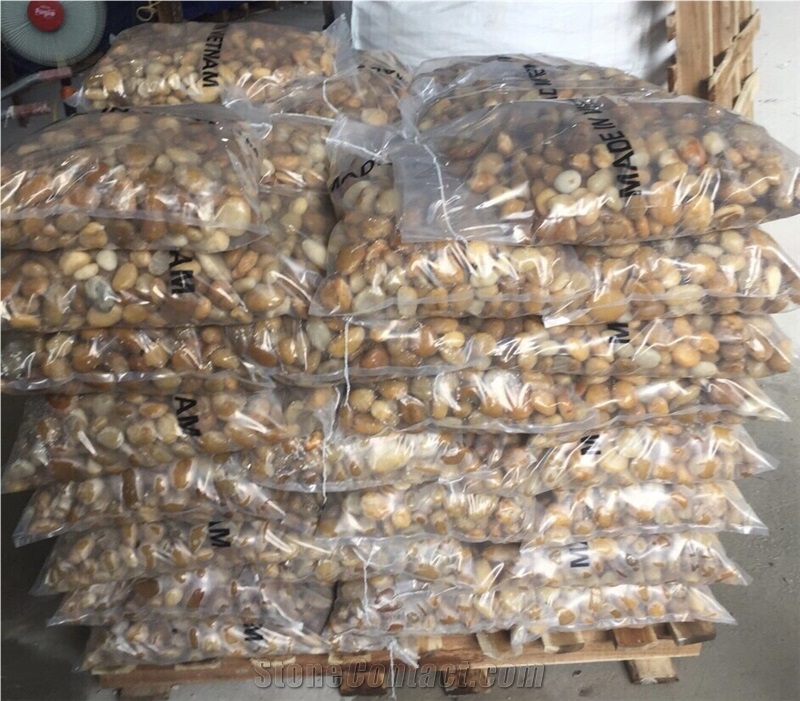 Tumbled pebbles / Natural pebbles 15-20, 20-25　25-30 mm